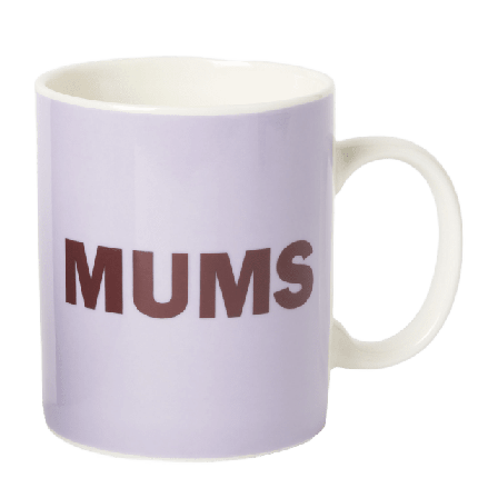 Åhléns Home Mugg med text MUMS Muggar & koppar Lila ONESIZE