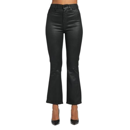 7 For All Mankind Straight Broek , Zwart , Dames , Maat: W26