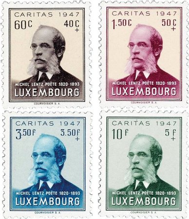 Luxembourg 1947 - Postfrisk - MICHEL 427-30