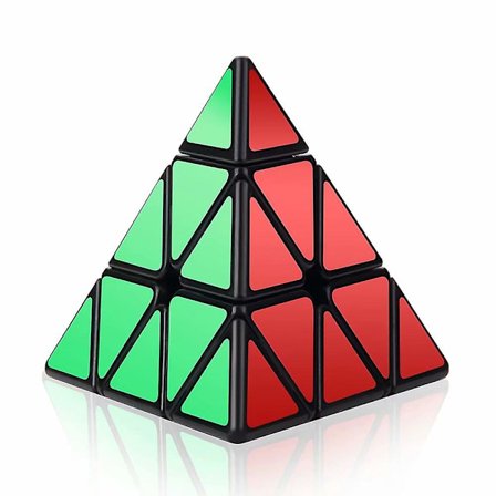 Speed Cube, 3x3x3 Pyramid Speed Cube Kolmionmuotoinen Palapeli Magic Cube Parannettu Versio - Kääntyy Nopeammin