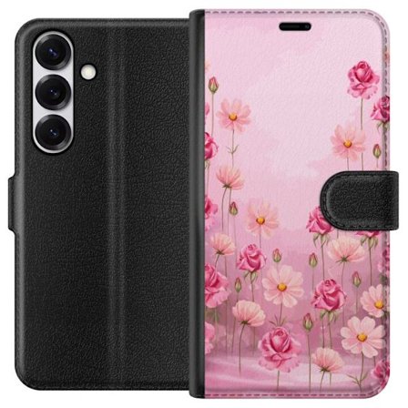 Yhteensopiva Lompakkokotelo Samsung Galaxy S25 Petal Reverie Soft Blush