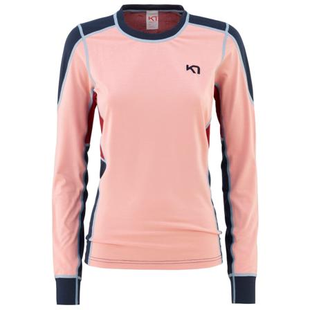 Kari Traa Women's Sanne Hiking LS Women long-sleeved sweaters Pink S