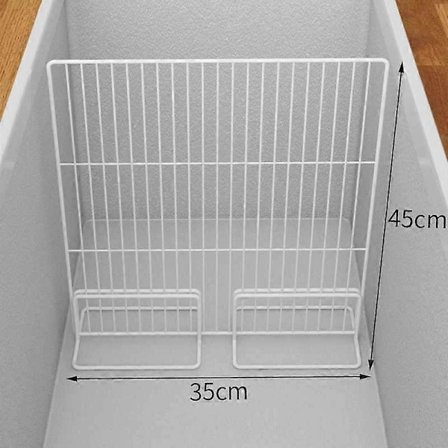 Fryserpartitioneringsdeler i jern til hjemme- og kommerciel brug Fryserpartition Fryserdeler Tråddeler Fryserseparator Hyldedeler