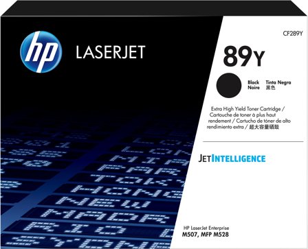 HP 89Y svart original LaserJet-tonerkassett med extra hög kapacitet, 192018046641