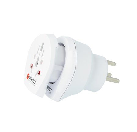 SKROSS Combo World to Denmark - strømkoblingsadapter