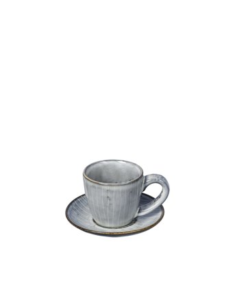 Broste Copenhagen Espresso Kop/Underkop 'Nordic Sea' - Blue - 5 CL