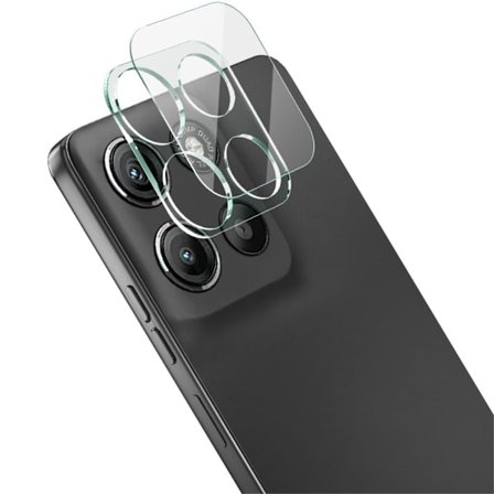 IMAK Motorola Moto G Stylus 5G (2025) Kameralinsebeskytter i herdet glass + objektivdeksel i akryl