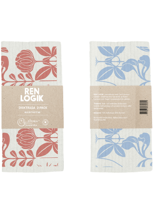 Ren Logik Disktrasa 2-Pack Gammelrosa/Blå Disktrasor & diskborstar ONESIZE