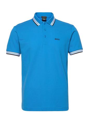 Paddy Polos Short-sleeved Sininen BOSS