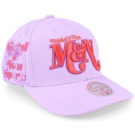 Mitchell & Ness - Lila adjustable Keps - Overlay Pro Purple Adjustable @ Hatstore