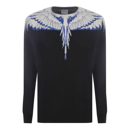 Marcelo Burlon, T-shirt Zwart, Heren, Maat:L