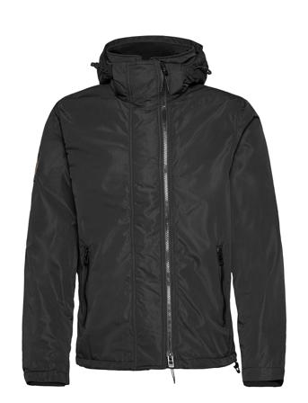 Microfibre Windcheater Black Superdry