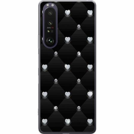 Sony Xperia 1 Iii Mjukt Skal - Diamant Hjärta