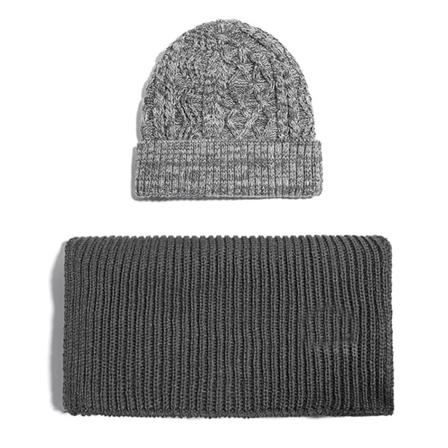 Barnens vinter stickade mössa och halsduk set Varm barnens