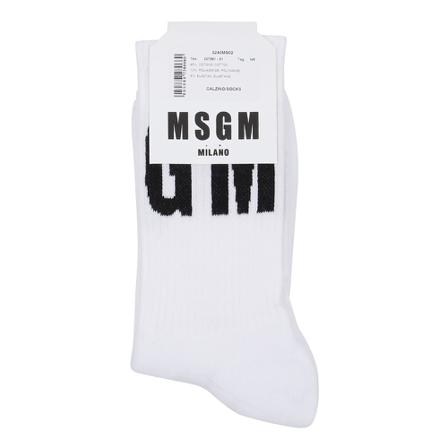 Msgm Socks , Wit , Heren , Maat: ONE Size Sokken