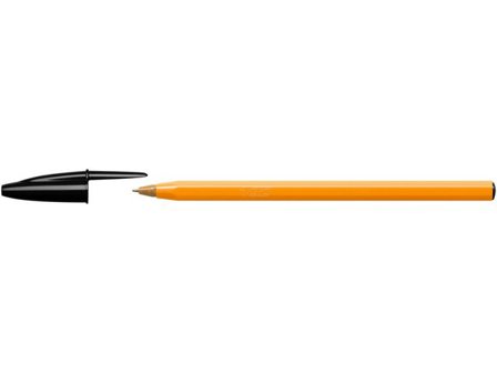 BIC Kulpenna Orange Original Fine 0,8mm svart - Lyreco - Kontorsmaterial > Pennor > Kulpennor