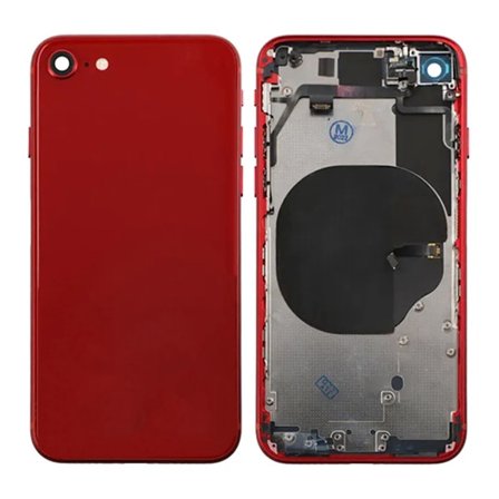iPhone 8 Back Cover Complete OEM Red With Small Parts