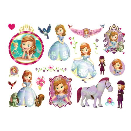 Midlertidige børnetatoveringer – 15 motiver med Sofia den første