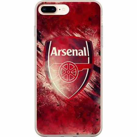 Apple Iphone 8 Plus Genomskinligt Skal Arsenal Football