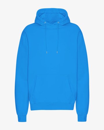 Classic Organic Hood - Pacific Blue - Male - XL - Sustainable material - Ethical production