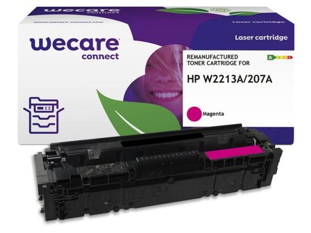 Wecare Toner HP W2213A 207A 1,25K magenta - Lyreco - Toner och bläck - Tonerkassetter - Toner WeCare