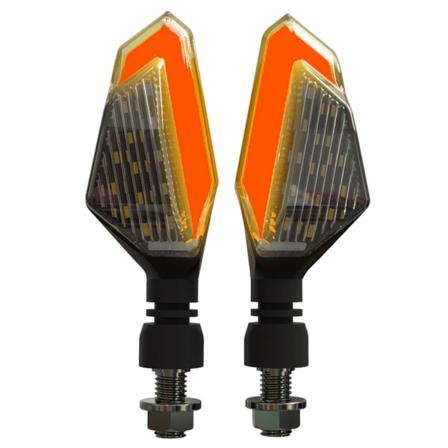 2st Motorcykel Led-blinkersljus Körljusindikator