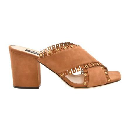 Sergio Rossi Sandalen , Bruin , Dames , Maat: 41 EU