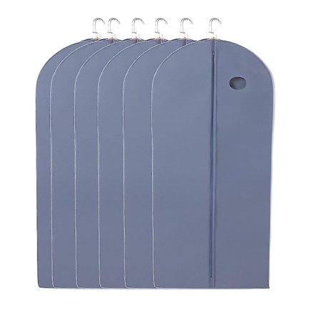 6 stk Klær Oppbevaringsposer Klart Klær Oppbevaringsposer Reise Klær Bag Garderobe Bag