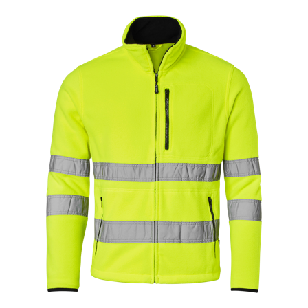 Top Swede 4642 Fleecejakke Hi-Vis, gul Hi-Vis, gul, Tøj