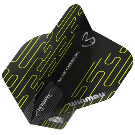 Winmau MVG Prism Delta Black Dart Flights | Winmau.com