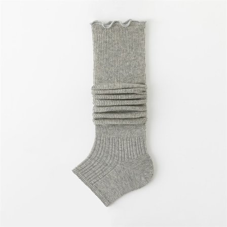 B Grå; Storlek: One Size - Knähöga sommarstrumpor för damer, japansk stil, enkla benvärmare i bomull, tunna och enkla