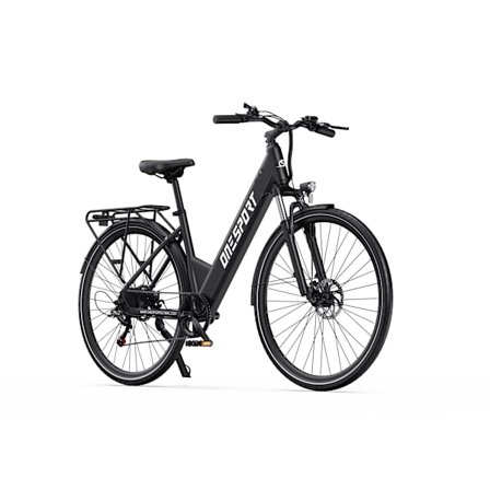 Onesport OT12 250W Elcykel för Stadspendling, 36V 13Ah Batteri, 65 km Räckvidd, Shimano 7-växlad, Mekaniska Skivbromsar - Idealisk Elcykel för