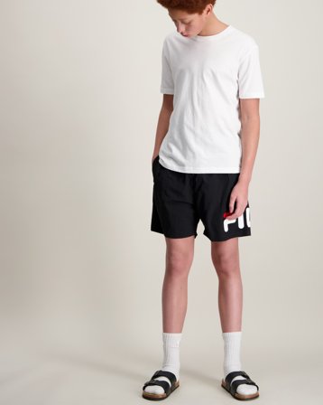 Fila SONNBERG logo beach shorts Svart Badkläder/Badrockar Kille - Kids Brand Store