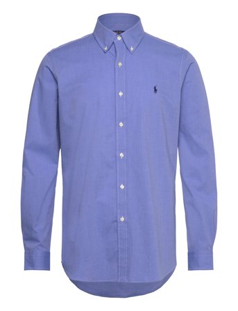 Polo Ralph Lauren Custom Fit Stretch Poplin Shirt - Blue - XXL