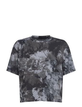 Ua Rush Energy Printed Top T-shirt Top Sort Under Armour