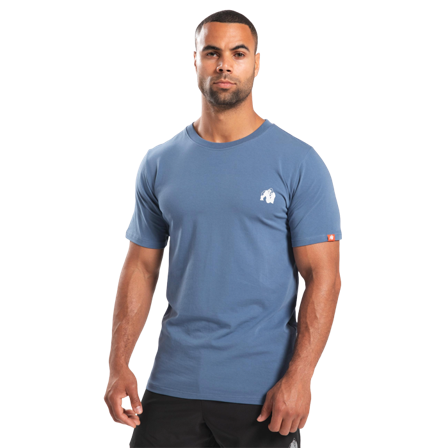Gorilla Wear Warren T-Shirt, Coronet Blue