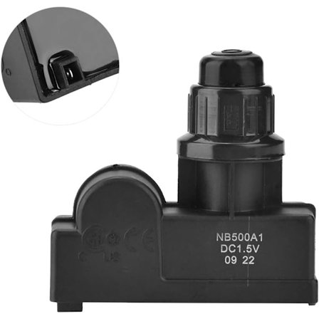 Gnistsender Trykknap Tænder BBQ Tænder, Gasgrill BBQ & Gas Tænder Generator AA Batteri Tænder 1 Udgang Ekskluderet