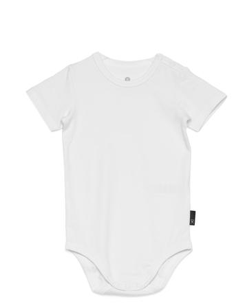 Jbs Of Dk Body Ss Bamboo, Fsc. Bodies Short-sleeved Hvid JBS Of Denmark