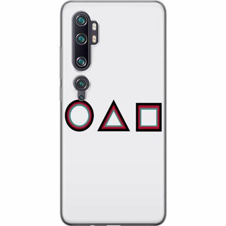 Xiaomi Mi Note 10 Pro Genomskinligt Skal Squid Game