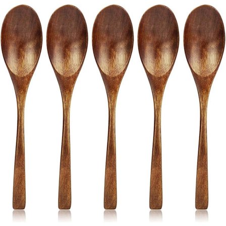 5-delars träslev, miljövänlig träslevset, 20 cm