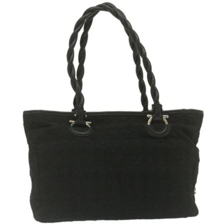 Salvatore Ferragamo Pre-owned, Canvas Tote Zwart, Dames, Maat:ONE Size