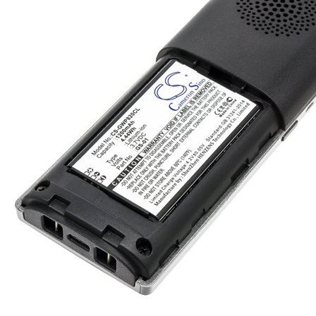 Batteri til trådløs telefon til Grandstream WP820, DP730, WP810 osv.