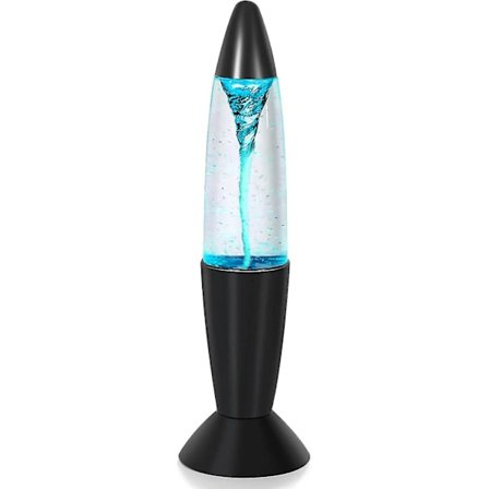 Lavalampa, 14" LED Tornadolampa, Färgförändrande Vortexlampa för Vuxna och Barn USB-kabel/batteri Coo