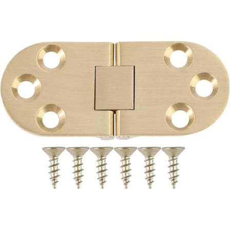 Messinghengsler med skruer for klaffbord, skapdører, møbler