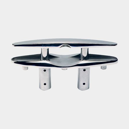 Pop-up cleat / bollard for boat, with drainage, stainless steel, 217 mm