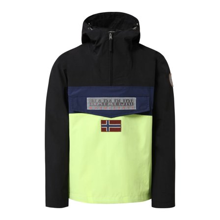 Napapijri Men's Rainforest Summer Block Men unlined jacket Yellow L