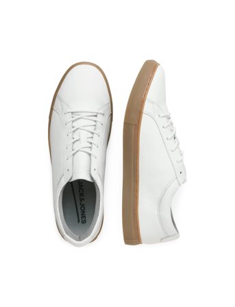 Jack & Jones Jfwgalaxy Leather - White - 45