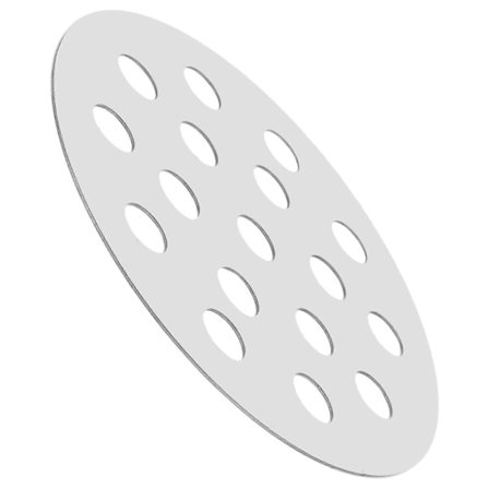 BBQ Hiiligrillin Ritilä Rauta Pohja Tuliritilä Grillausharrastajille Lämmön Hiilen Vaihto 155mm 1Set