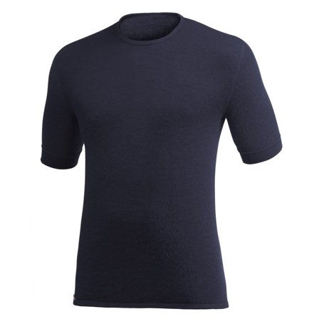 Woolpower Tee 200 Men base layer tops Blue S