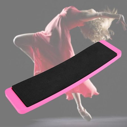 Turnbrett, Balletdans Turn og Spin Turning Board for Dansere, Rosa